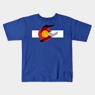 Colorado Snowboarder Kids T-Shirt